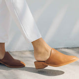The Venetian Mule - Leather - Tan - Women's - Women - Tan - Soludos -