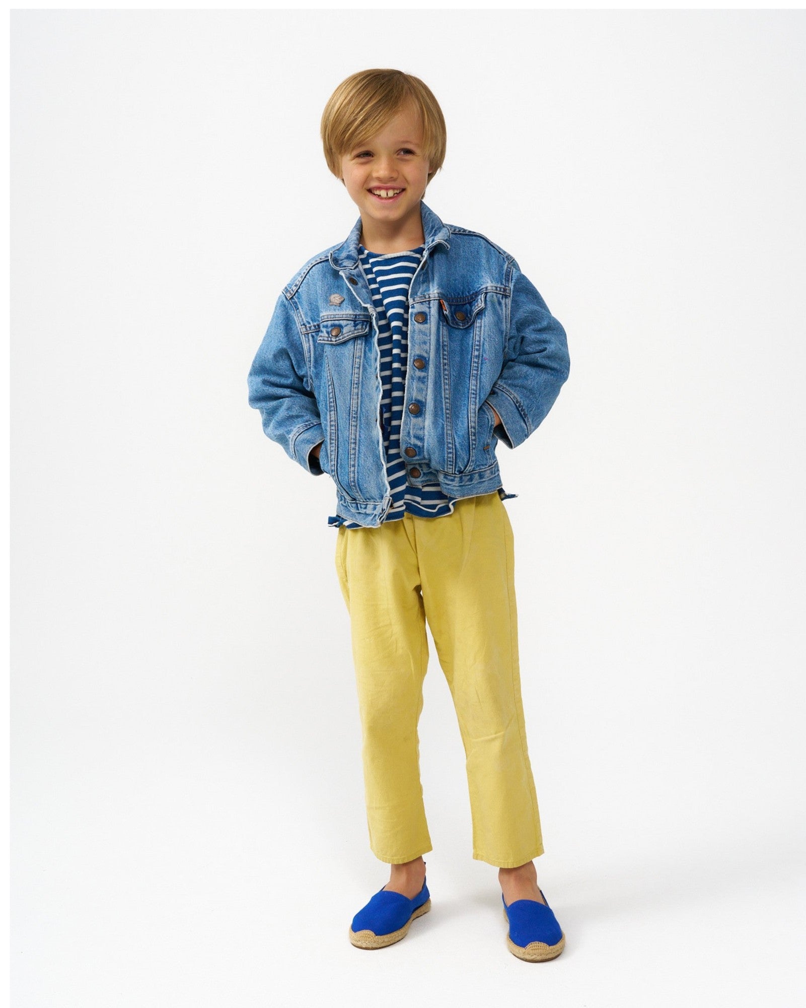 The Original Espadrille - Dali Colors - Core - French Blue - Kids' - Kids' Espadrilles - French Blue - Soludos -