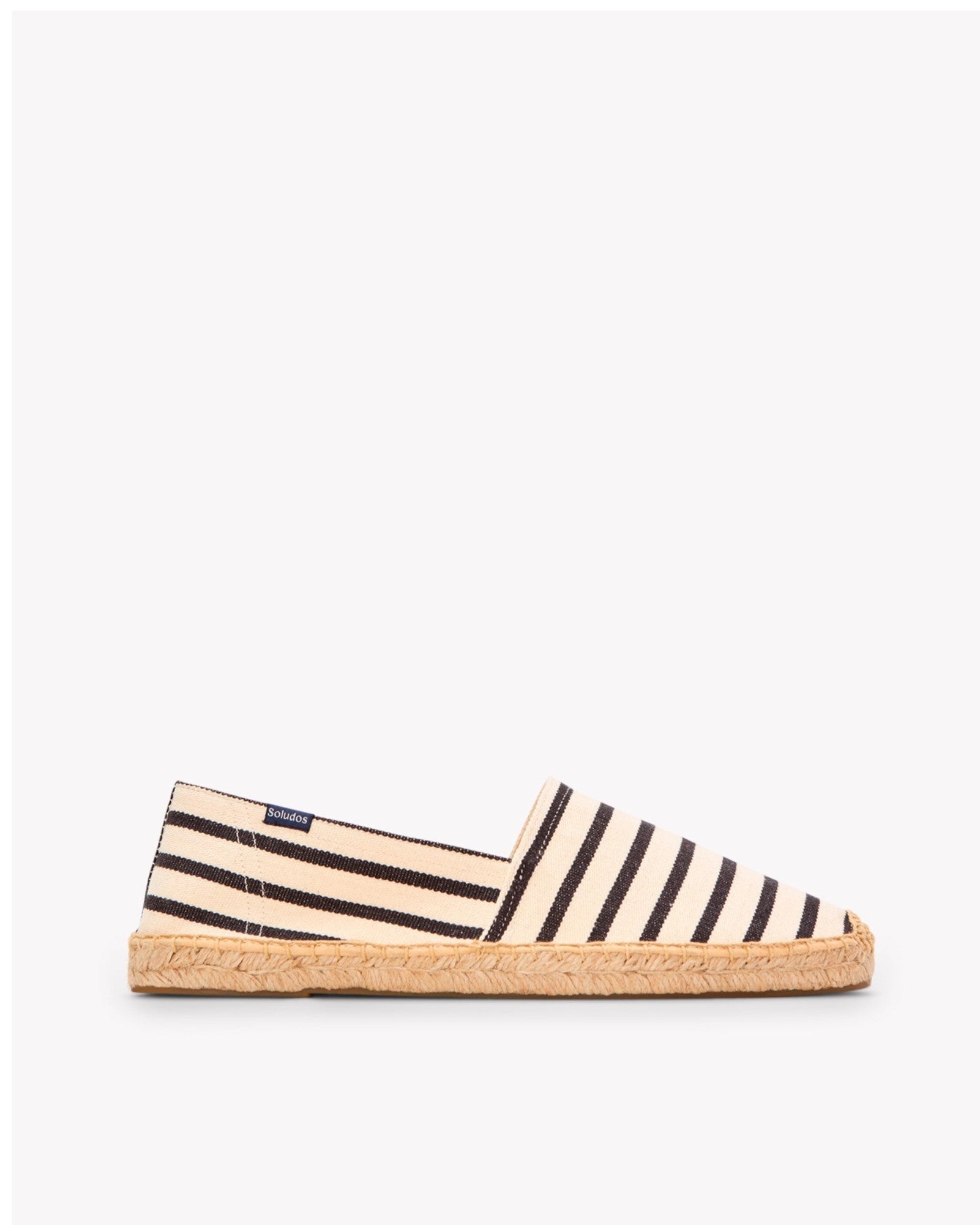 Men's Original Espadrille | Woven Stripe | Classic - Ivory - Black