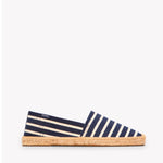 The Original Espadrille - Classic Stripes - Dark Navy / Ivory - Men's - Men's Espadrilles - Dark Navy / Ivory - Soludos -