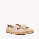 The Original Espadrille - Embroidery / Italy - Natural Undyed - Men's - Men's Espadrilles - Natural Undyed / Italy - Soludos -