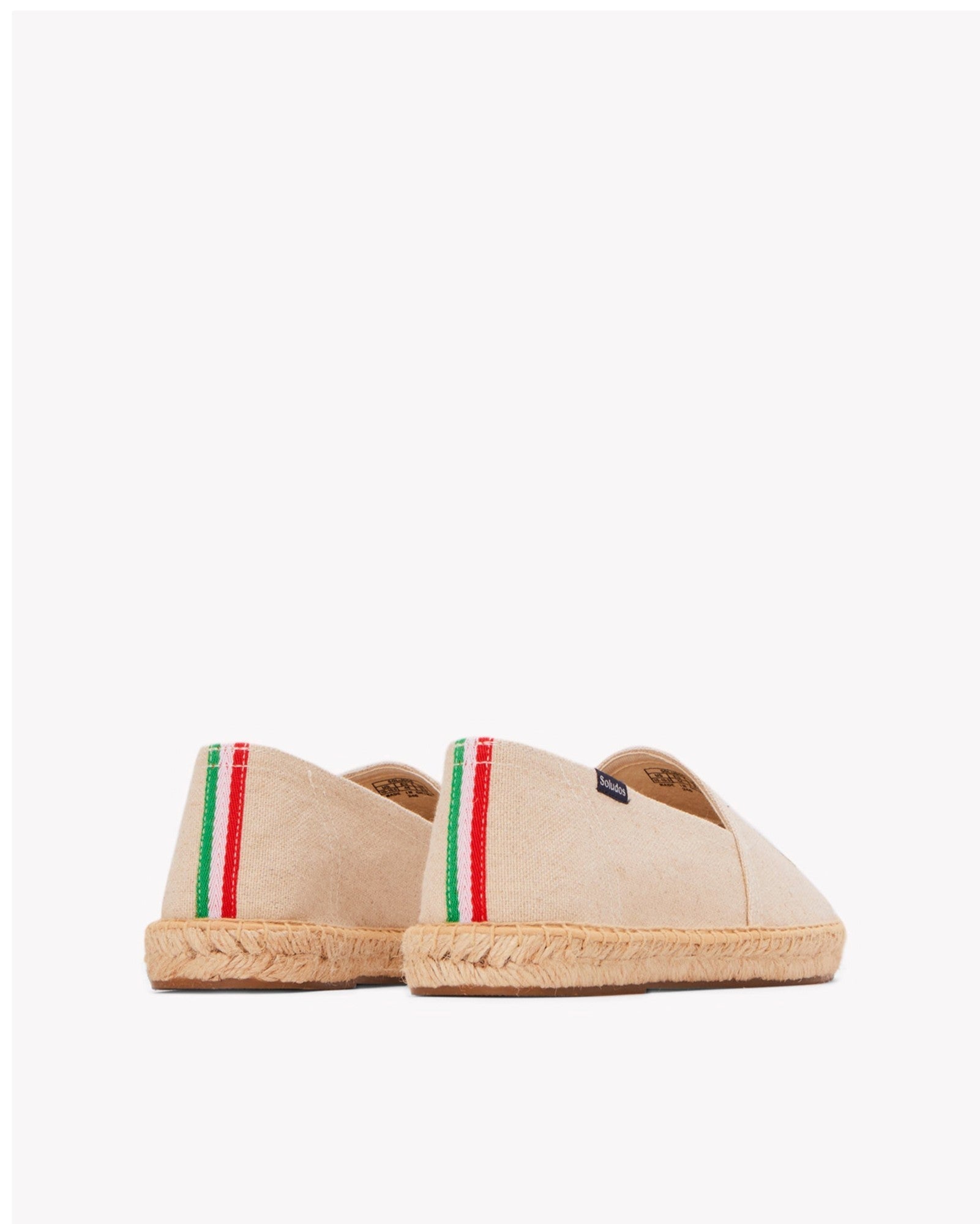 The Original Espadrille - Embroidery / Italy - Natural Undyed - Men's - Men's Espadrilles - Natural Undyed / Italy - Soludos -