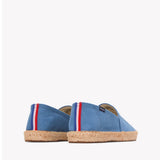 The Original Espadrille - Embroidery / France - Laguna Blue - Men's - Men's Espadrilles - Laguna Blue / France - Soludos -