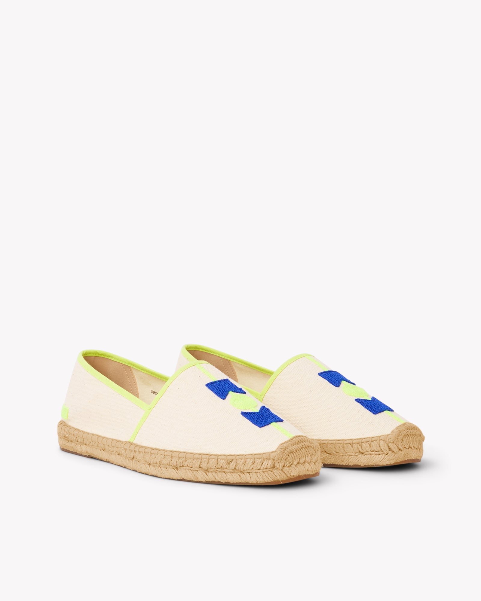 Original Espadrille Embroidery Molyan Natural Undyed