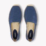 Mens_Espadrilles_The Original_Leather Colors_Armada Blue - Men's Espadrilles - Armada Blue - Soludos -