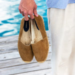 Mens_Espadrilles_The Original_Leather Colors_Miel Brown - Men's Espadrilles - Miel Brown - Soludos -