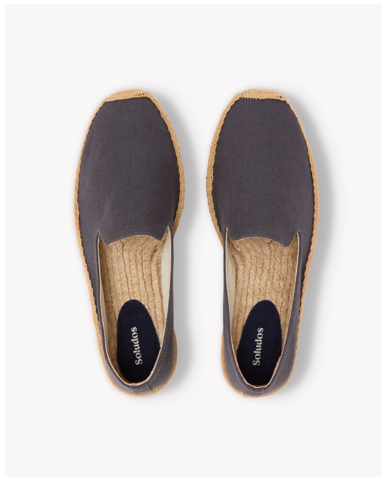 The Smoking Slipper - Core - Roca Gray - Men's - Men's Espadrilles - Roca Gray - Soludos -