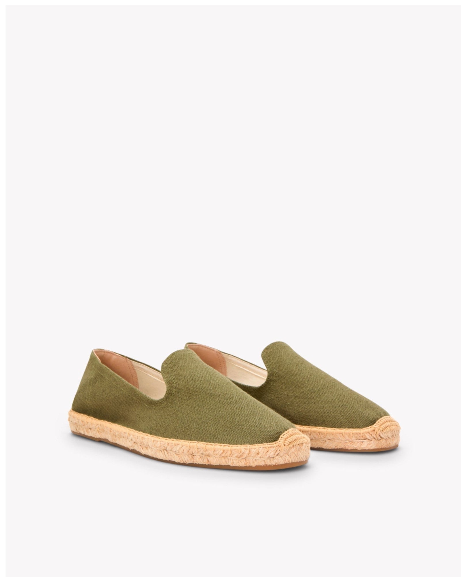 The Smoking Slipper - Seasonal - Oliva Green - Men's - Men's Espadrilles - Oliva Green - Soludos -
