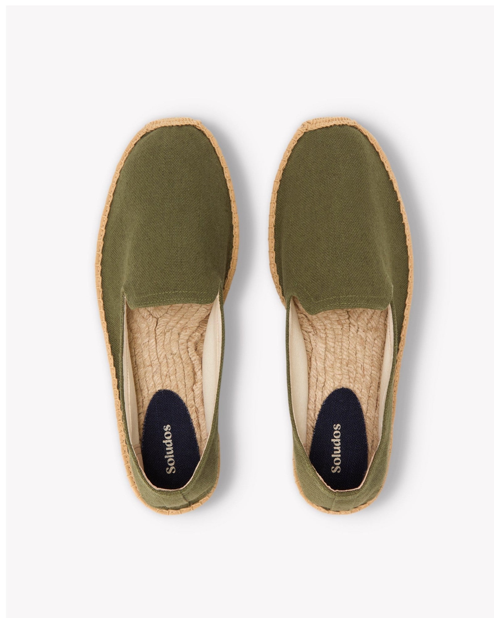 The Smoking Slipper - Seasonal - Oliva Green - Men's - Men's Espadrilles - Oliva Green - Soludos -