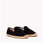 The Smoking Slipper - Tonal Piping - Tonal Black - Men's - Men's Espadrilles - Tonal Black - Soludos -