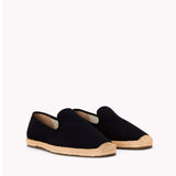 The Smoking Slipper - Tonal Piping - Tonal Black - Men's - Men's Espadrilles - Tonal Black - Soludos -