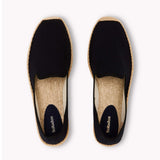 The Smoking Slipper - Tonal Piping - Tonal Black - Men's - Men's Espadrilles - Tonal Black - Soludos -