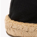 The Smoking Slipper - Tonal Piping - Tonal Black - Men's - Men's Espadrilles - Tonal Black - Soludos -
