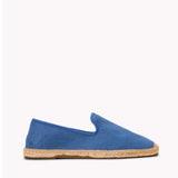 The Smoking Slipper - Tonal Piping - Tonal Blue - Men's - Men's Espadrilles - Tonal Blue - Soludos -