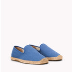 The Smoking Slipper - Tonal Piping - Tonal Blue - Men's - Men's Espadrilles - Tonal Blue - Soludos -