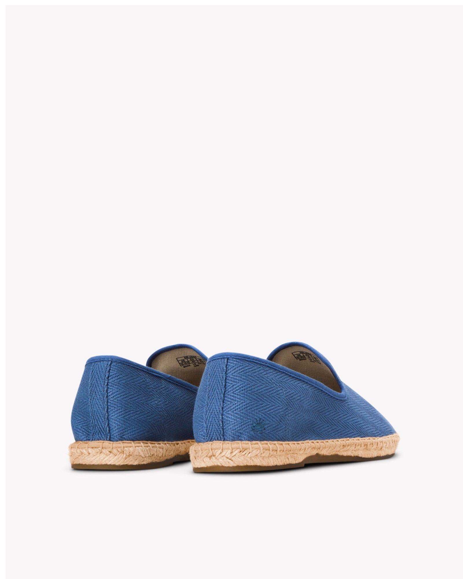 The Smoking Slipper - Tonal Piping - Tonal Blue - Men's - Men's Espadrilles - Tonal Blue - Soludos -