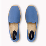 The Smoking Slipper - Tonal Piping - Tonal Blue - Men's - Men's Espadrilles - Tonal Blue - Soludos -