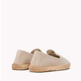 The Smoking Slipper - Embroidery / Just Chillin - Natural Undyed - Men's - Men's Espadrilles - Natural Undyed - ET2C -