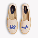 Men's Smoking Espadrille | Embroidery | Andale - Natural Undyed - Men's Espadrilles - Natural Undyed - Andale - Soludos -