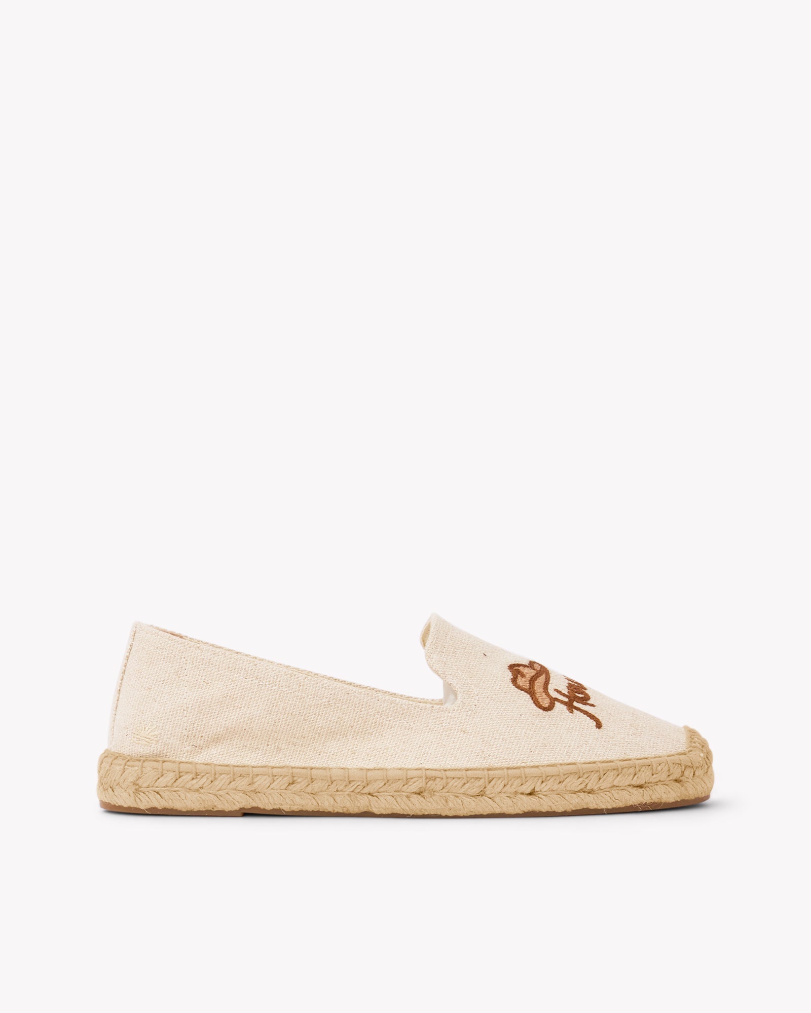 Men's Smoking Espadrille | Embroidery | Yeehaw - Natural Undyed - Men's Espadrilles - Natural Undyed - Yeehaw - Soludos -