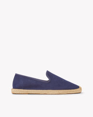 Men's Smoking Espadrille | Woven Color | Armada Blue - Tonal