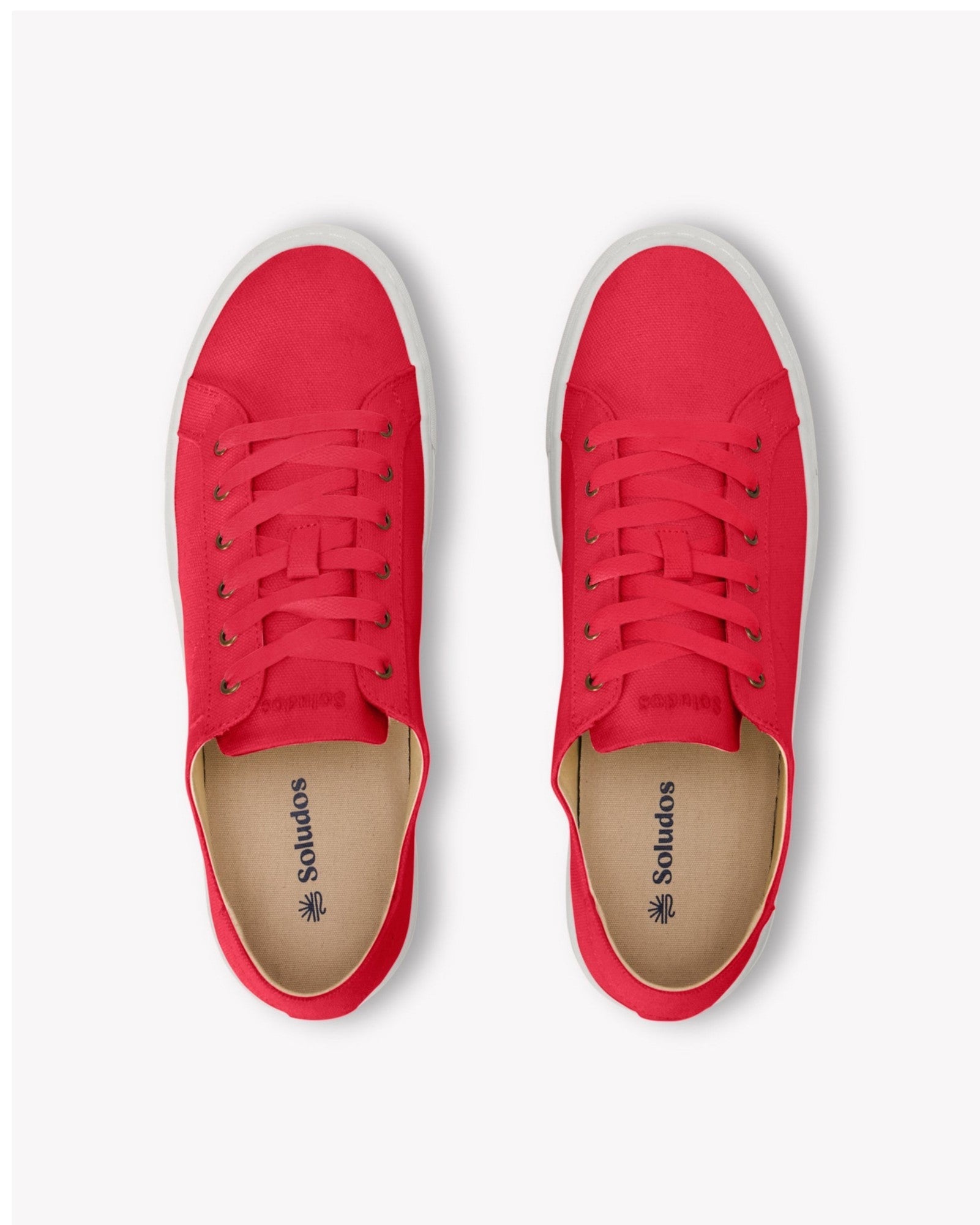 The Original Ibiza - Canvas - Cayenne Red - Men's - Men's Sneakers - Cayenne Red - Soludos -