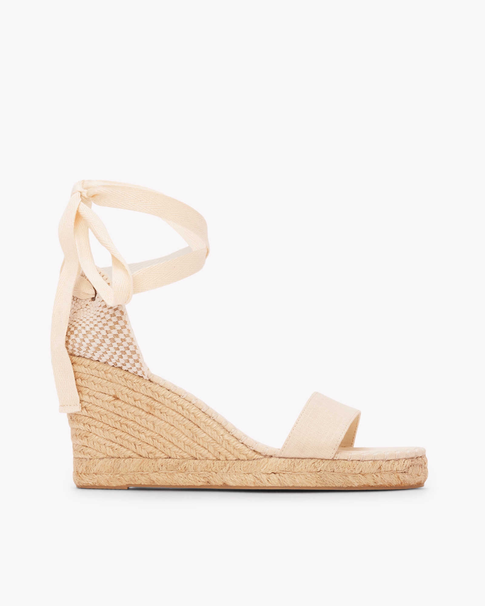 Capri Wedge Espadrille Linen La Concha