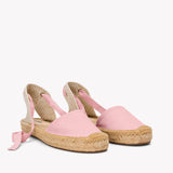 The Lauren Lace Up - Seasonal - Quartz Pink - Women's - Women's Espadrilles - Quartz Pink - Soludos -