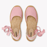 The Lauren Lace Up - Seasonal - Quartz Pink - Women's - Women's Espadrilles - Quartz Pink - Soludos -