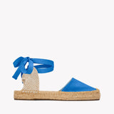 The Lauren Lace Up - Seasonal - French Blue - Women's - Women's Espadrilles - French Blue - Soludos -