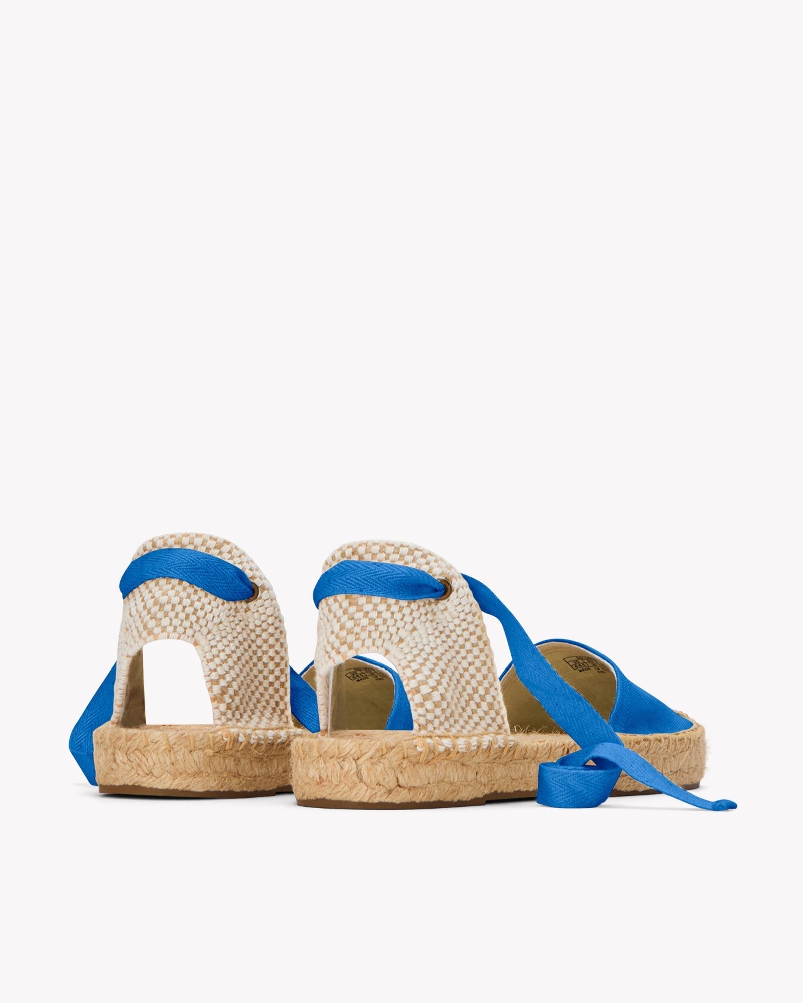 The Lauren Lace Up - Seasonal - French Blue - Women's - Women's Espadrilles - French Blue - Soludos -