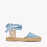The Lauren Lace Up - Seasonal - Cielo Blue - Women's - Women's Espadrilles - Cielo Blue - Soludos -