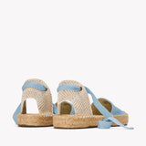 The Lauren Lace Up - Seasonal - Cielo Blue - Women's - Women's Espadrilles - Cielo Blue - Soludos -