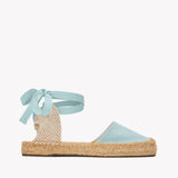 The Lauren Lace Up - Seasonal - Sea Spray Green - Women's - Women's Espadrilles - Sea Spray Green - Soludos -