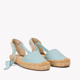 The Lauren Lace Up - Seasonal - Sea Spray Green - Women's - Women's Espadrilles - Sea Spray Green - Soludos -