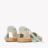 The Lauren Lace Up - Seasonal - Sea Spray Green - Women's - Women's Espadrilles - Sea Spray Green - Soludos -