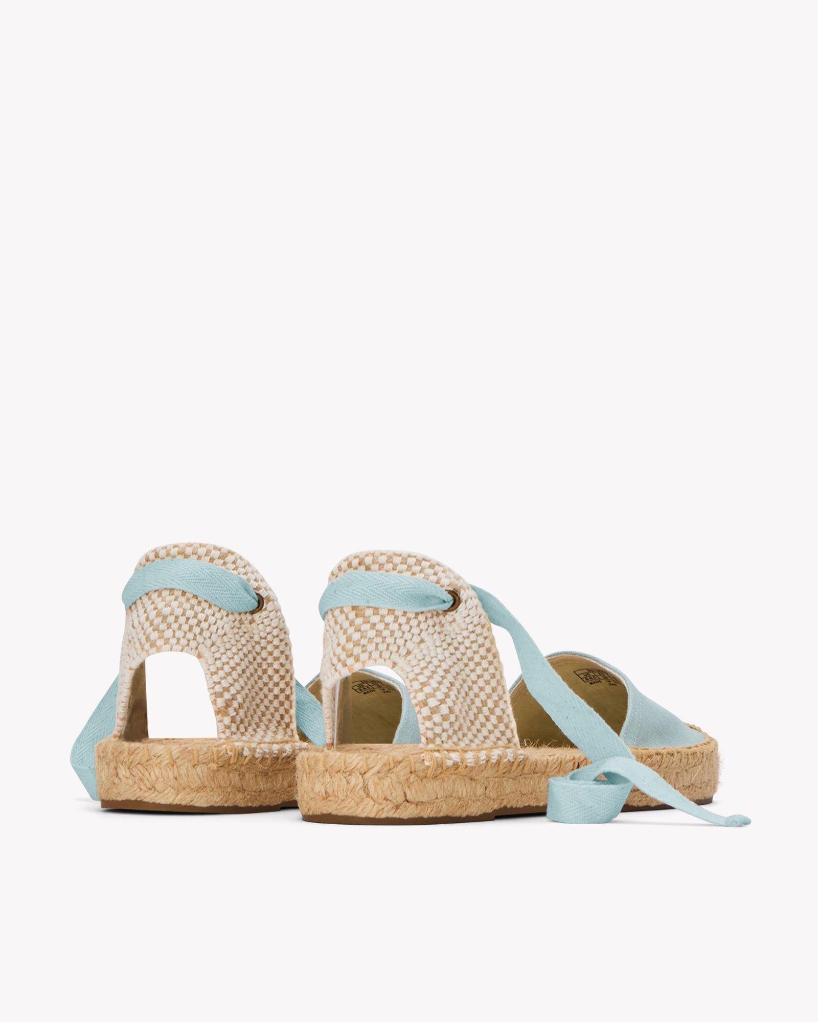 The Lauren Lace Up - Seasonal - Sea Spray Green - Women's - Women's Espadrilles - Sea Spray Green - Soludos -