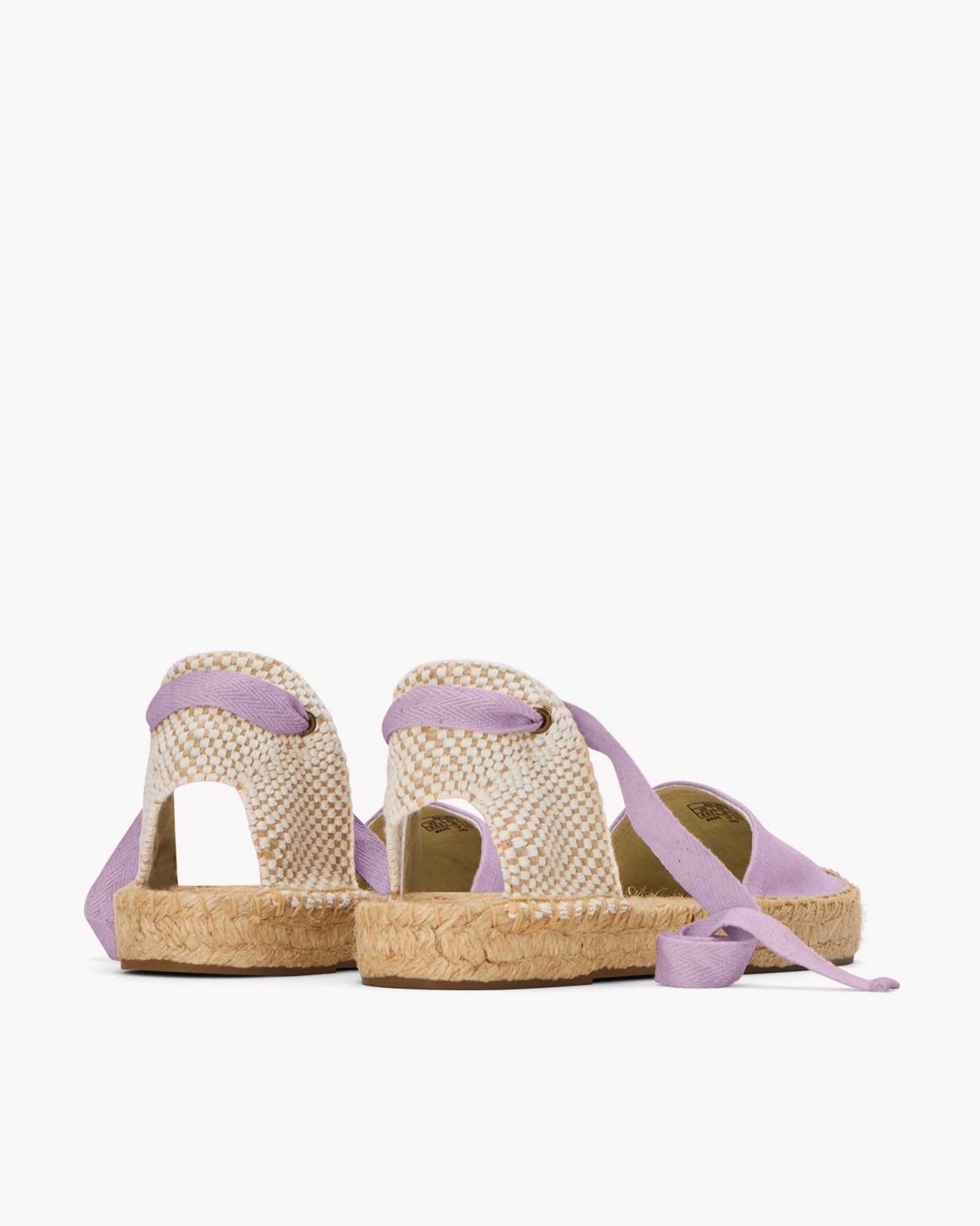The Lauren Lace Up - Seasonal - Lavender Purple - Women's - Women's Espadrilles - Lavender Purple - Soludos -