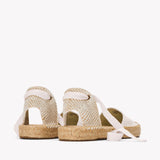 The Lauren Lace Up - Core - Oasis White - Women's - Women's Espadrilles - Oasis White - Soludos -