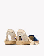 The Lauren Lace Up - Denims - Dark Wash - Women's - Women's Espadrilles - Dark Wash - Soludos - 