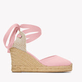 The Marseille Wedge - Classic - Rosa Pink - Women's - Women's Wedge Espadrilles - Rosa Pink - Soludos -