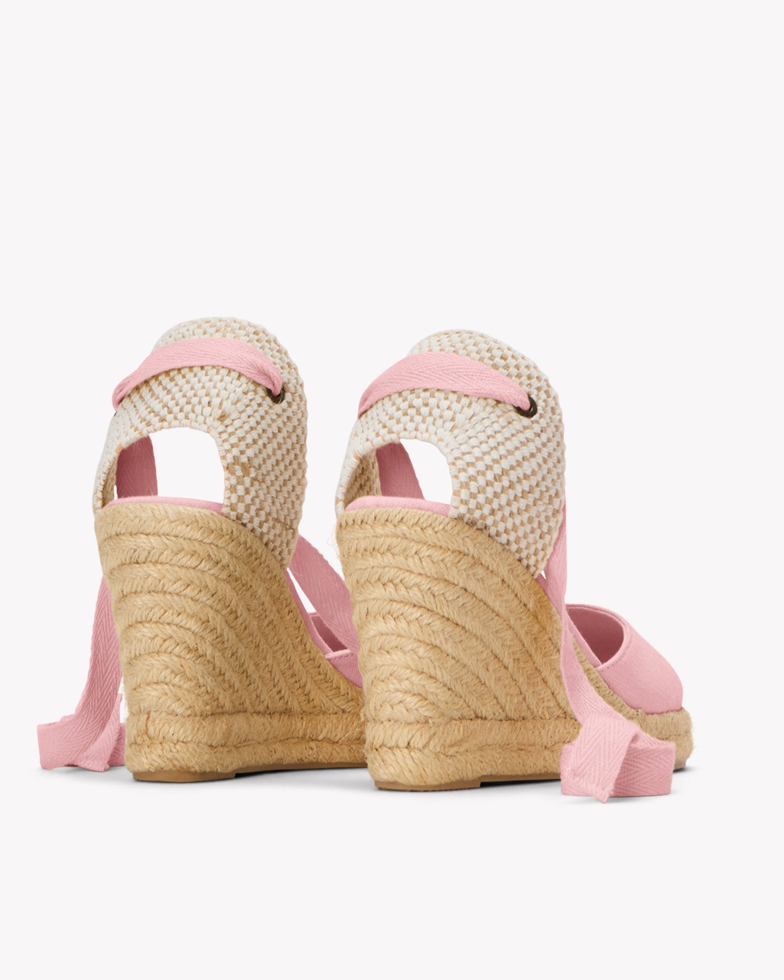 The Marseille Wedge - Classic - Rosa Pink - Women's - Women's Wedge Espadrilles - Rosa Pink - Soludos -