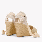 The Marseille Wedge - Metallic - Gold - Women's Wedge Espadrilles - Gold - Soludos -