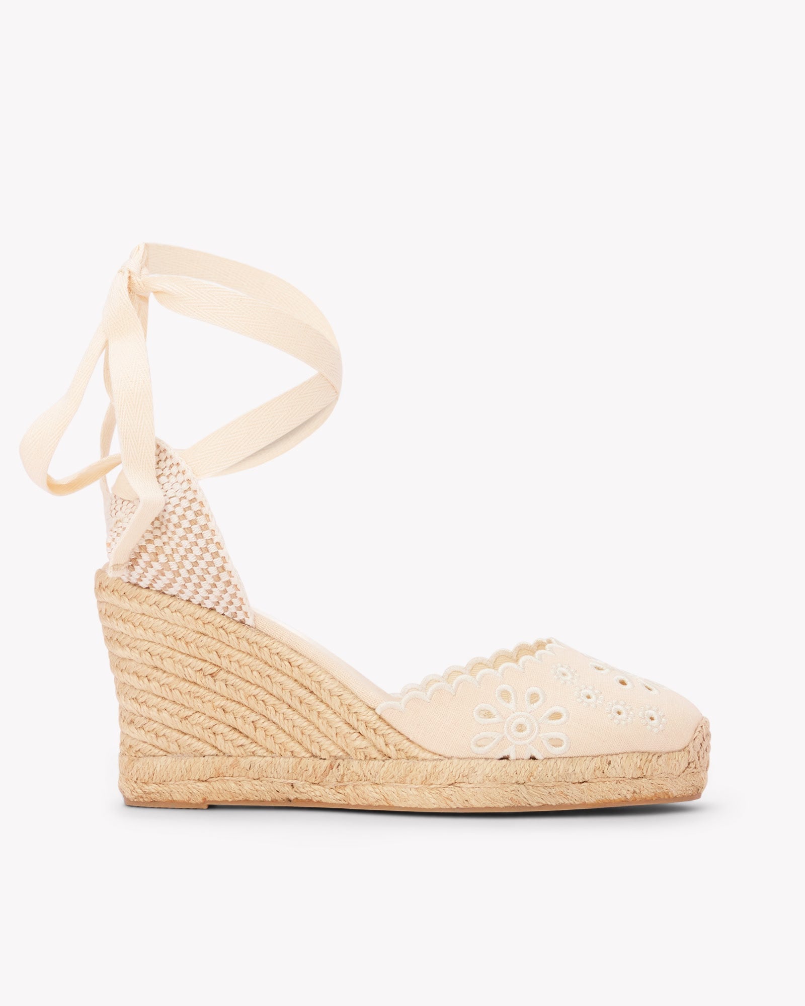 Marseille Wedge Espadrille Eyelet La Concha