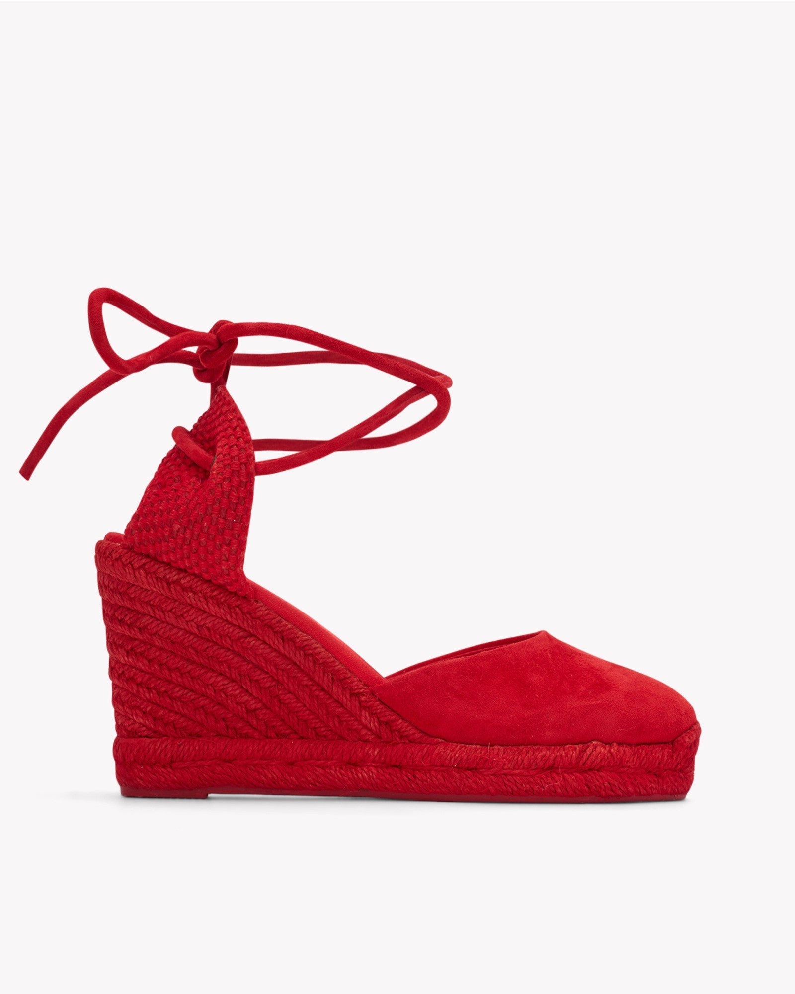 Womens_Espadrilles_The Marseille Wedge_Leather Colors_Flamenco Red - Tonal - Women's Wedge Espadrilles - Flamenco Red - Tonal - Soludos -