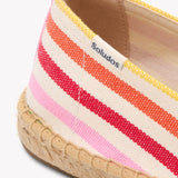 The Original Espadrille - Classic Stripes - Rainbow - Women's - Women's Espadrilles - Rainbow - Soludos -
