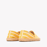 The Original Espadrille - Classic Stripes - Yellow / Ivory - Women's - Women's Espadrilles - Yellow / Ivory - Soludos -