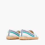 The Original Espadrille - Beach Stripes - Teal / Green / Blue - Women's - Women's Espadrilles - Teal / Green / Blue - Soludos -