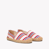 The Original Espadrille - Beach Stripes - Red / Orange / Blue - Women's - Women's Espadrilles - Red / Orange / Blue - Soludos -