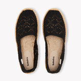 The Original Espadrille - Crochet - Noche Black - Women's - Women's Espadrilles - Noche Black - Soludos -